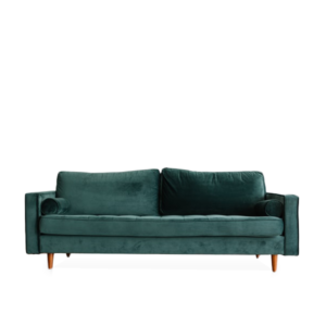 Rooms living room green sofa