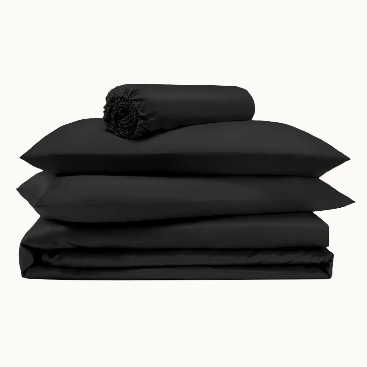 soft silk bedding set black product display.jpg soft silk bedding set black product display.jpg