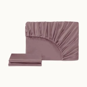 soft silk fitted sheet set purple product display.jpg